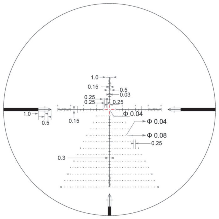 ARKEN EP5 5-25X56 FFP MIL VPR Reticle with Zero Stop – 34mm Tube - Image 4
