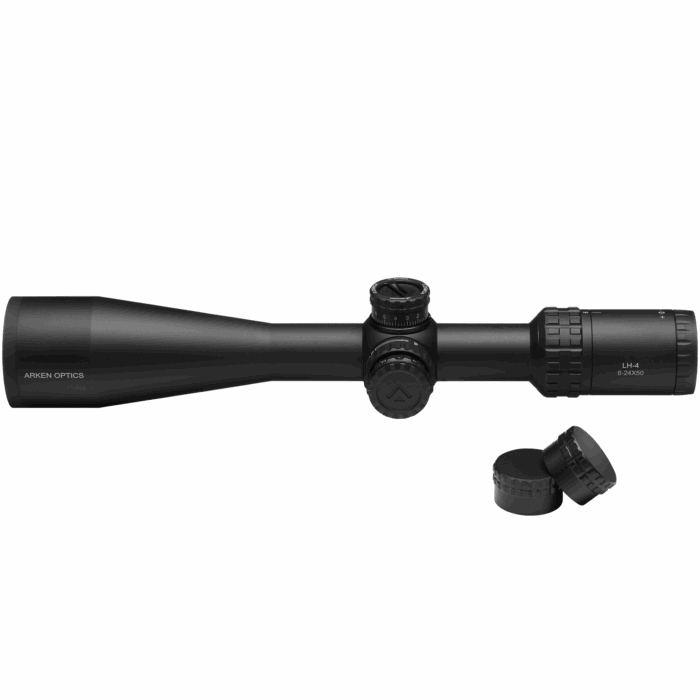 ARKEN LH-4 6-24×50 FFP MOA VPR | Capped Tool-less Turrets | 30mm Tube - Image 2