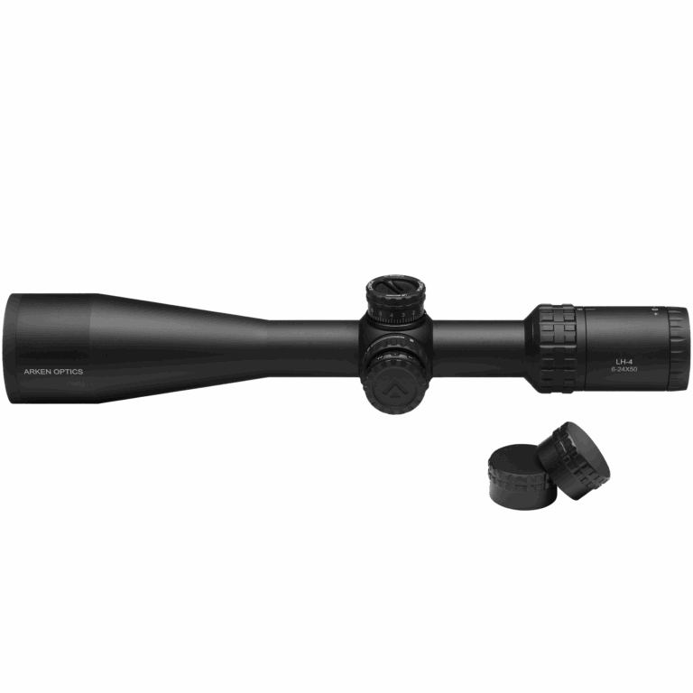 ARKEN LH-4 6-24×50 FFP MIL VPR | Capped Tool-less Turrets | 30mm Tube