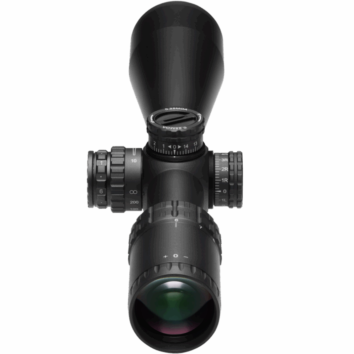 ARKEN LH-4 6-24×50 FFP MOA VPR | Capped Tool-less Turrets | 30mm Tube - Image 6