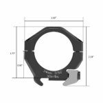 ARKEN HALO Ti™ Titanium Scope Rings - Image 6