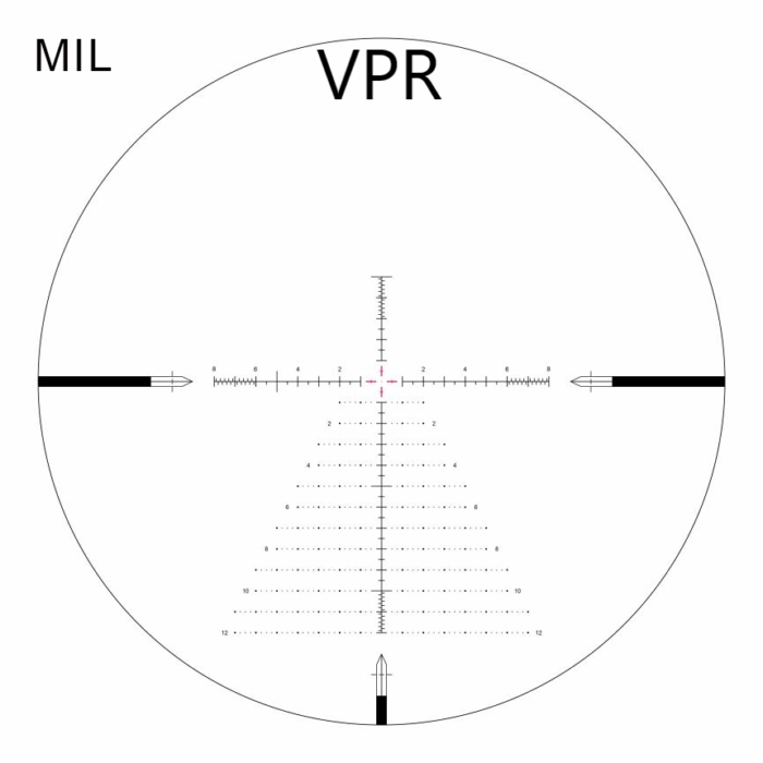 ARKEN EPL4 6-24×50 FFP MIL VPR Illuminated Reticle with Zero Stop – 30mm Tube - Image 6