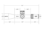 Arken Optics SH-4J 6-24X50 FFP MOA – VPR Reticle - Image 2