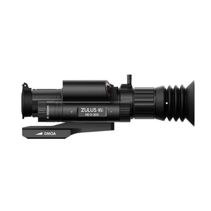ZULUS HD V2 5-20X Digital Night Vision Scope With Laser Rangefinder, Ballistic Calculator, Charger and Batteries - Image 5