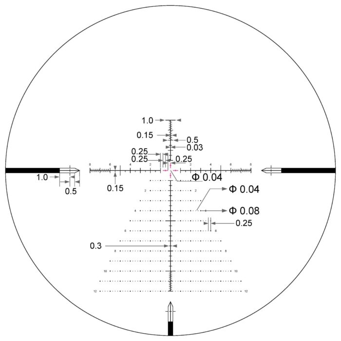 SH4 4-16X50 GEN2 FFP MIL VPR Illuminated Reticle with Zero Stop – 34mm Tube - Image 5