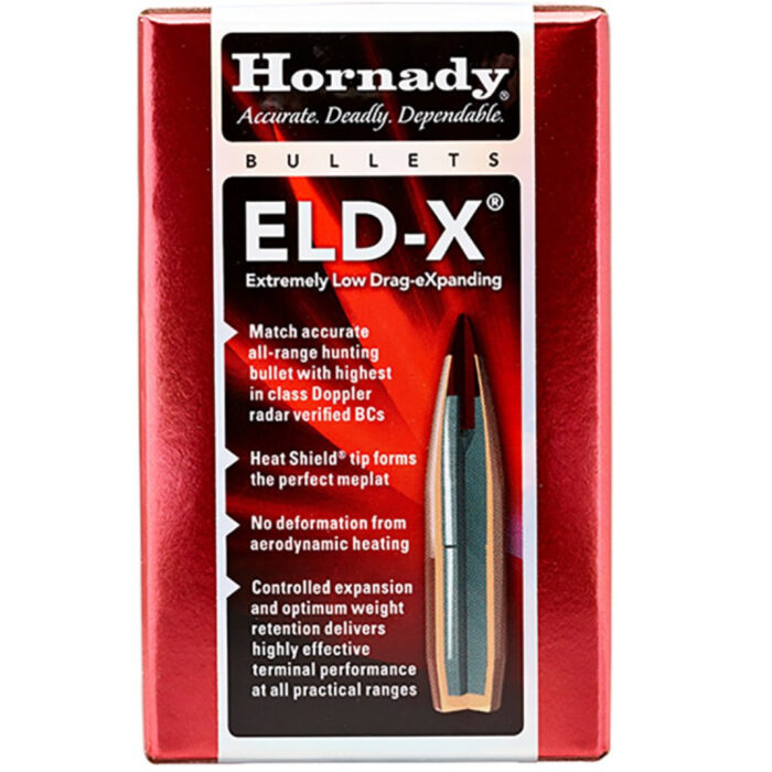 HORNADY 30CAL 178GR HORNADY ELD-X - Image 1